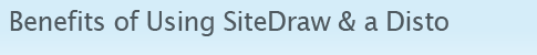 Benefits of Using Site Draw & a Disto