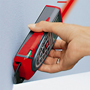 Ergonomic design with soft rubber grip
